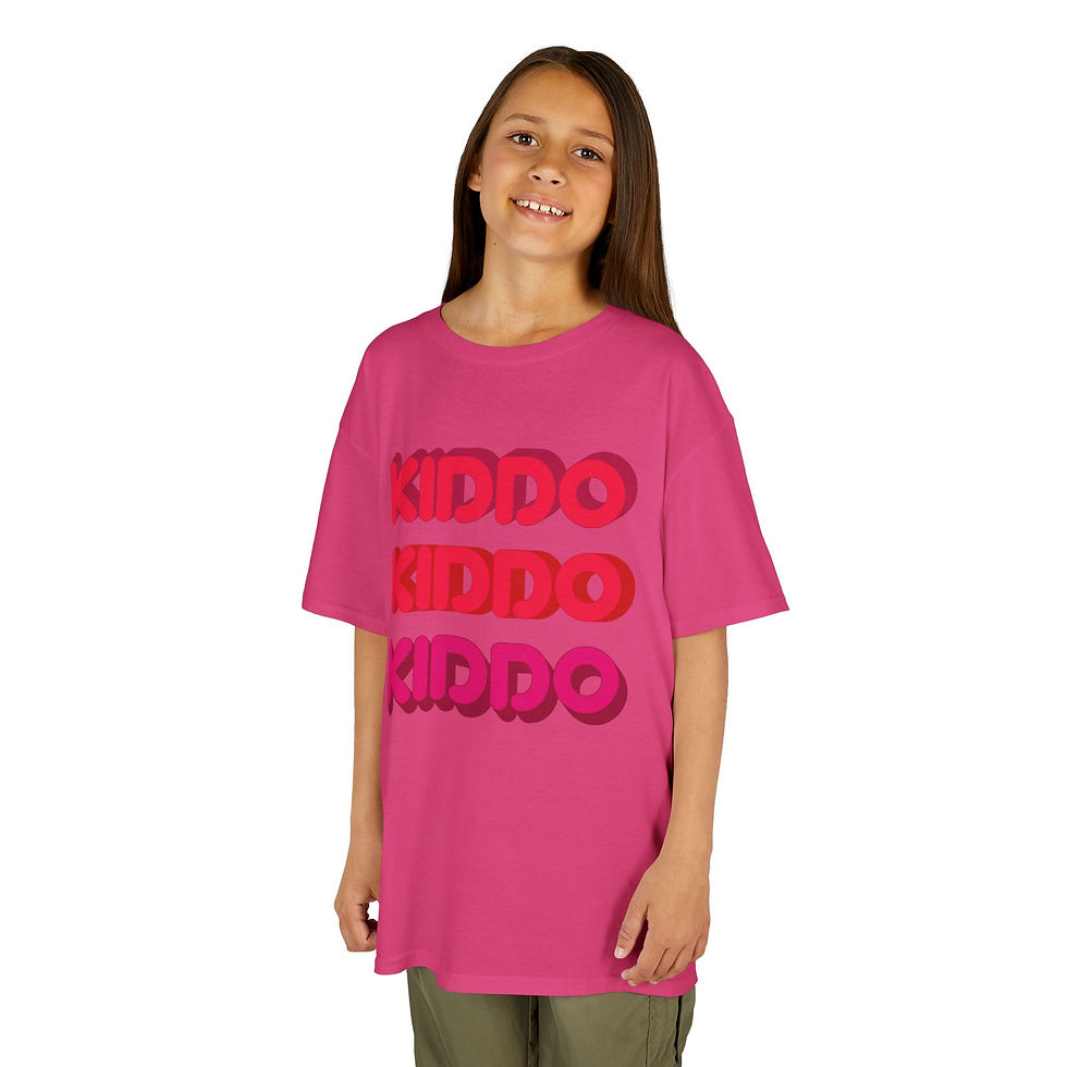 Thumbnail: Girls Kids Kiddo Collection Heavy Cotton™ Tee