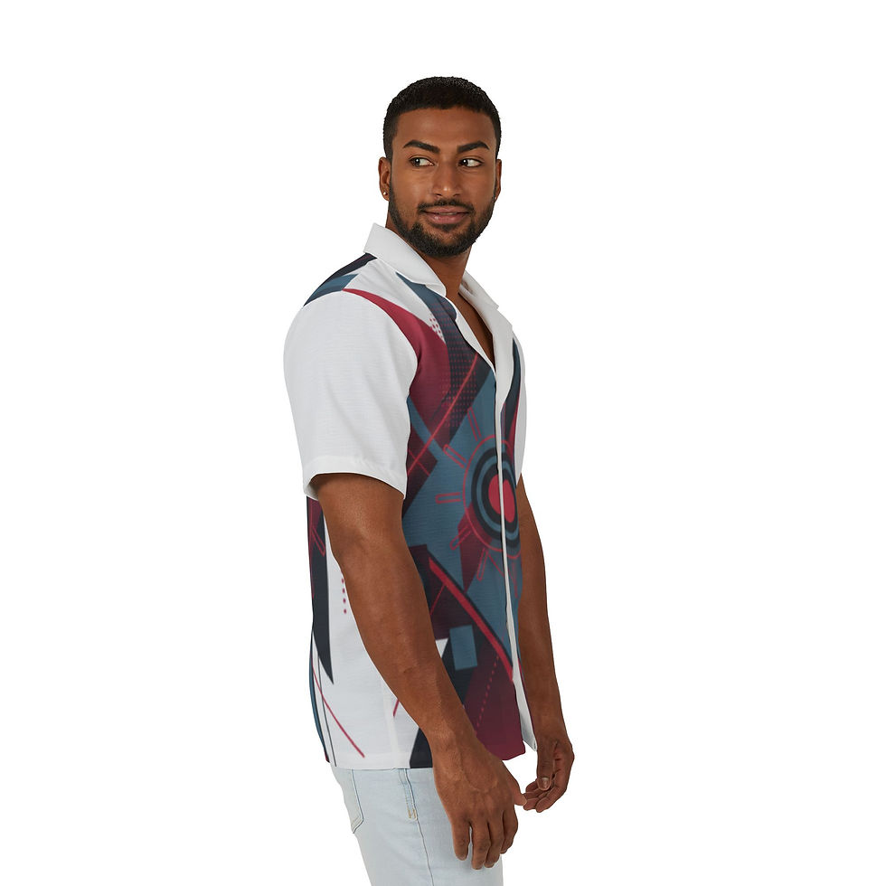 Thumbnail: Men's Obsession Hawaiian Shirt