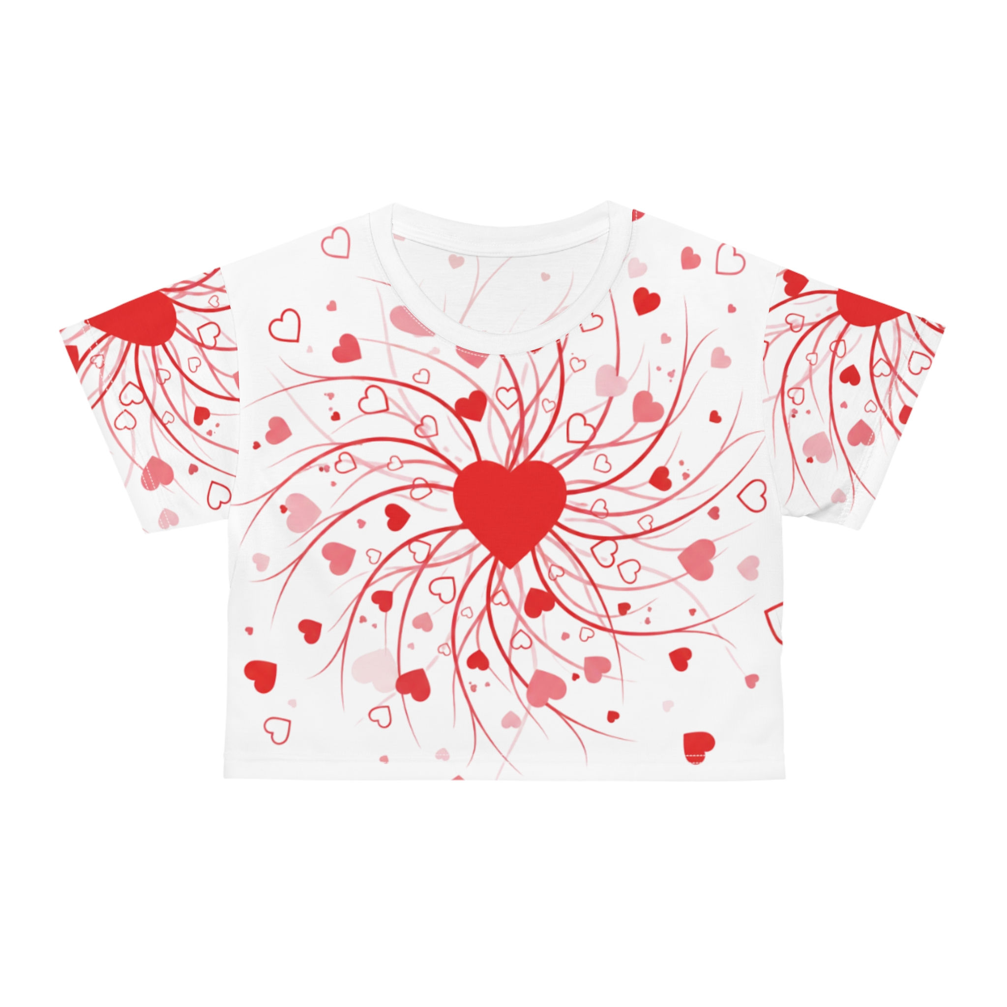 Women's Hearts Desire Crop Tee