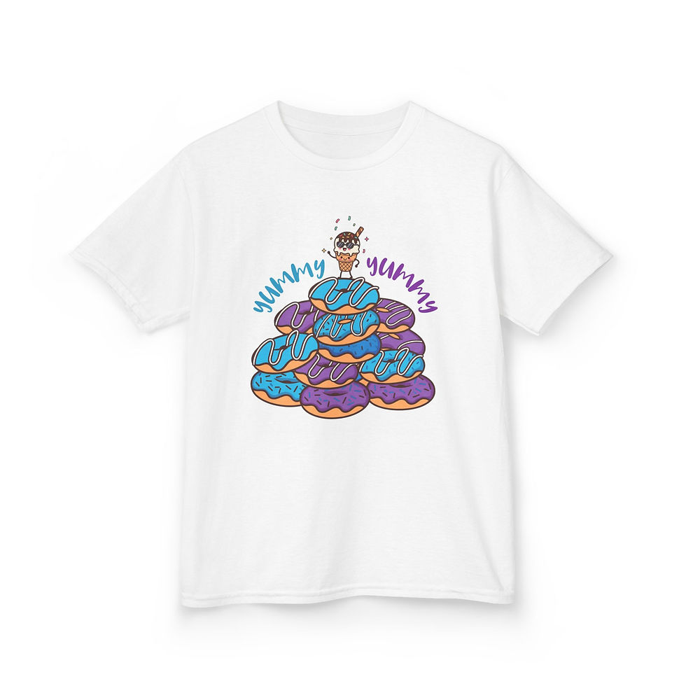 Thumbnail: Boys Kids Donuts Galore Heavy Cotton™ Tee