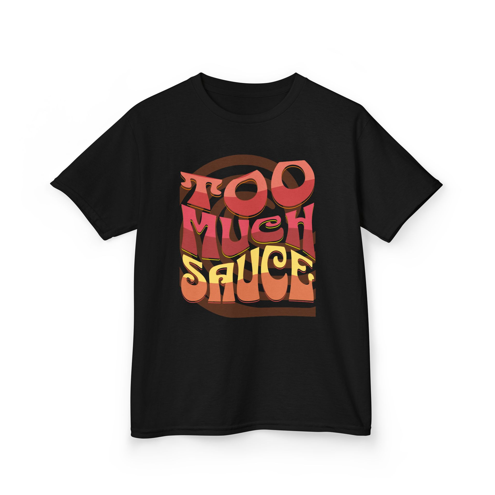 Kids Too Much Sauce Spin Heavy Cotton™ Tee