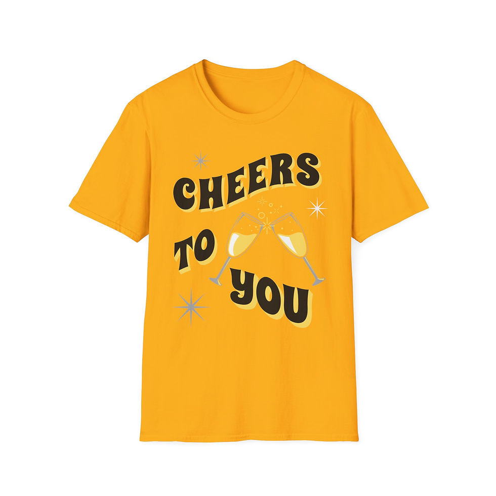 Thumbnail: Unisex Cheers To You Softstyle T-Shirt
