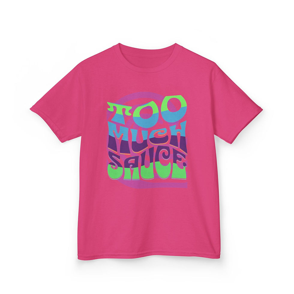 Thumbnail: Kids Too Much Sauce (Surf Edition) Heavy Cotton™ Tee
