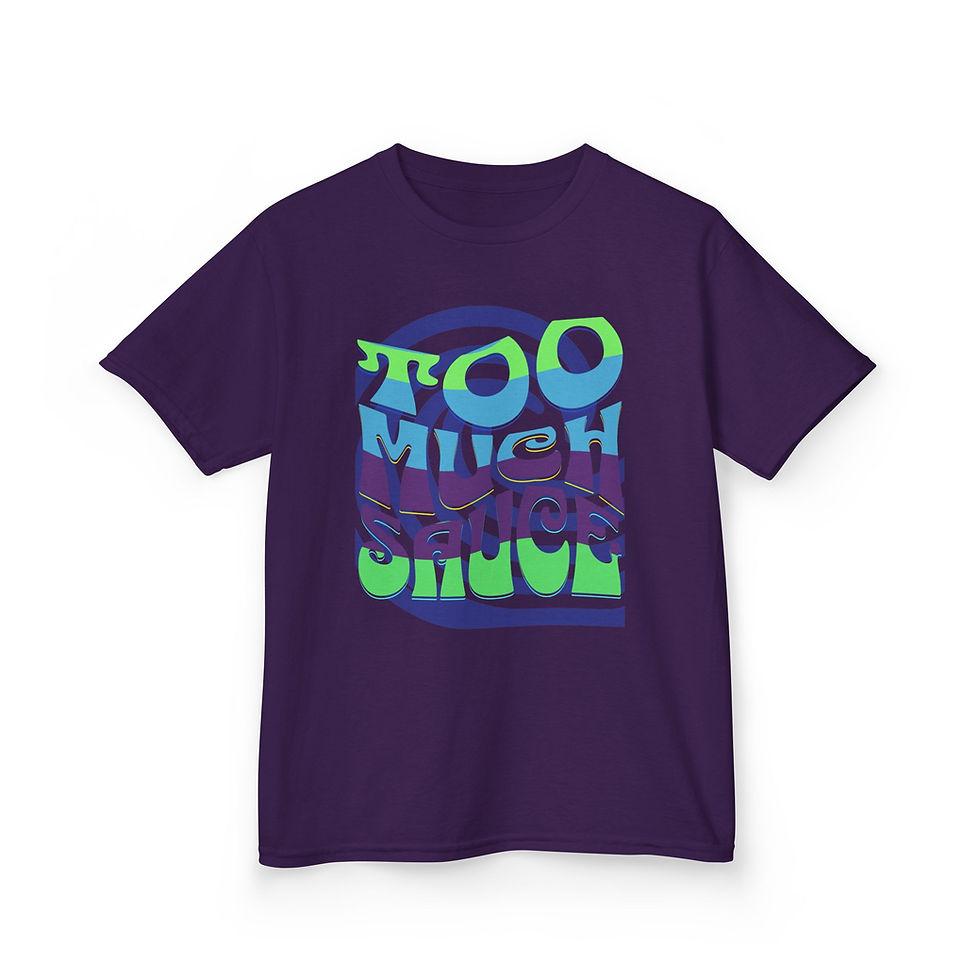 Thumbnail: Kids Too Much Sauce (Surf Edition) Heavy Cotton™ Tee