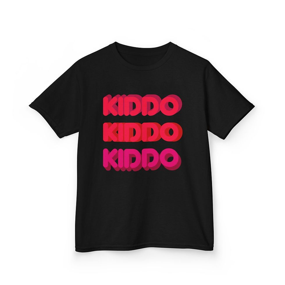 Thumbnail: Girls Kids Kiddo Collection Heavy Cotton™ Tee