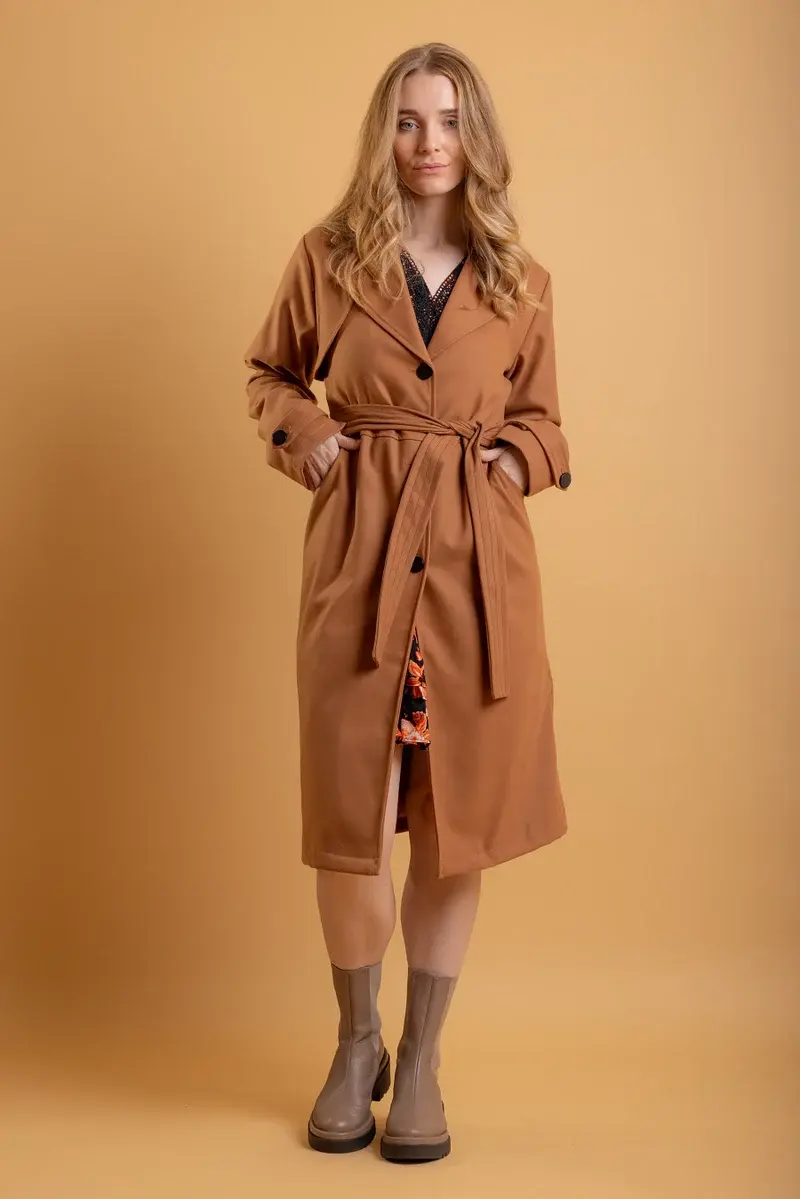 JO COAT CARAMEL AMAYA FREE Scarf RRP69.99