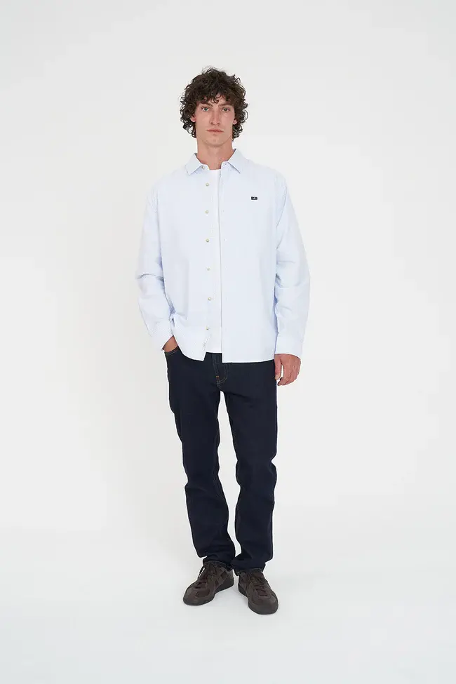 Thumbnail: CLASSIC OXFORD SHIRT BLUE STRIPE