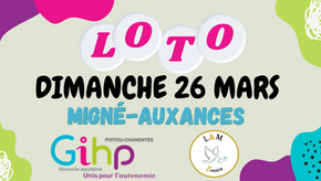 Loto solidaire le 26 mars 2023