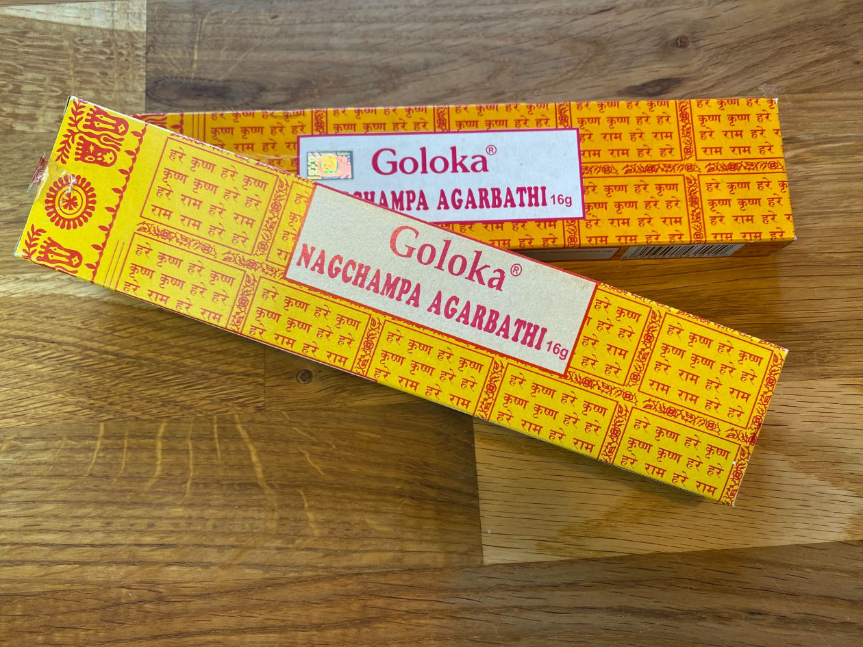 Goloka Nagchampa Räucherstäbchen