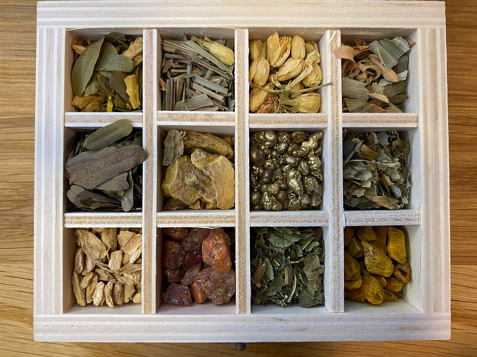 12 Räucherstoffe aus Thailand