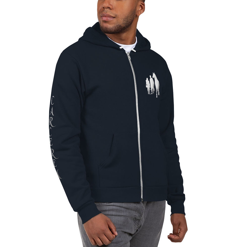 Thumbnail: Carcerem Sleeve Zip Up Hoodie