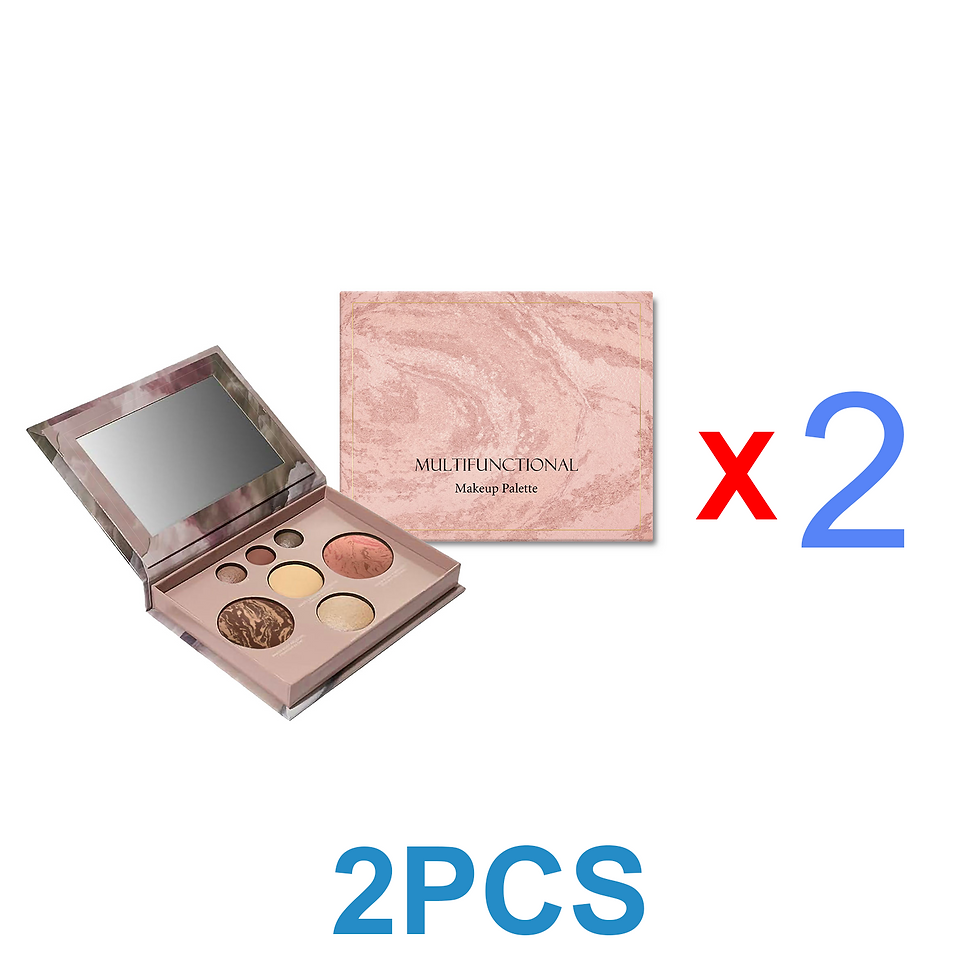 Thumbnail: Makeup Palette 7 Colors Eyeshadow Blush Highlighter Contour Palette All in One