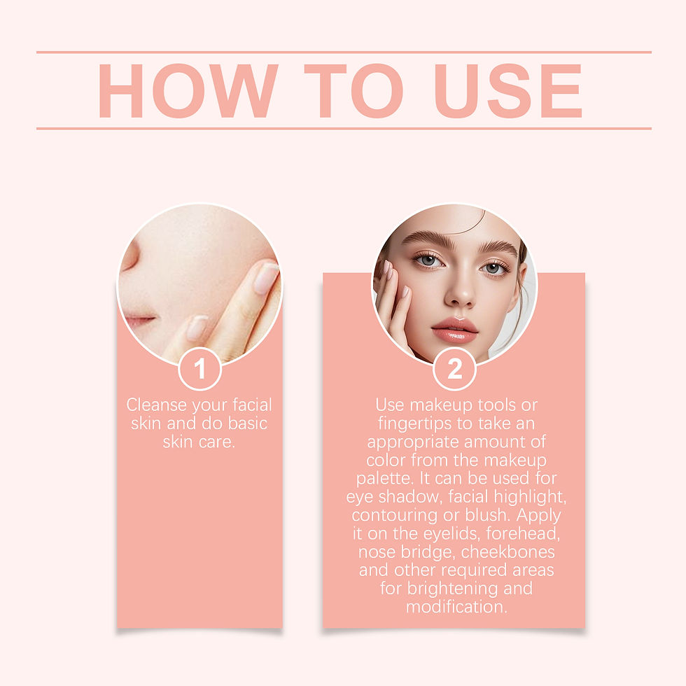 Thumbnail: Makeup Palette 7 Colors Eyeshadow Blush Highlighter Contour Palette All in One