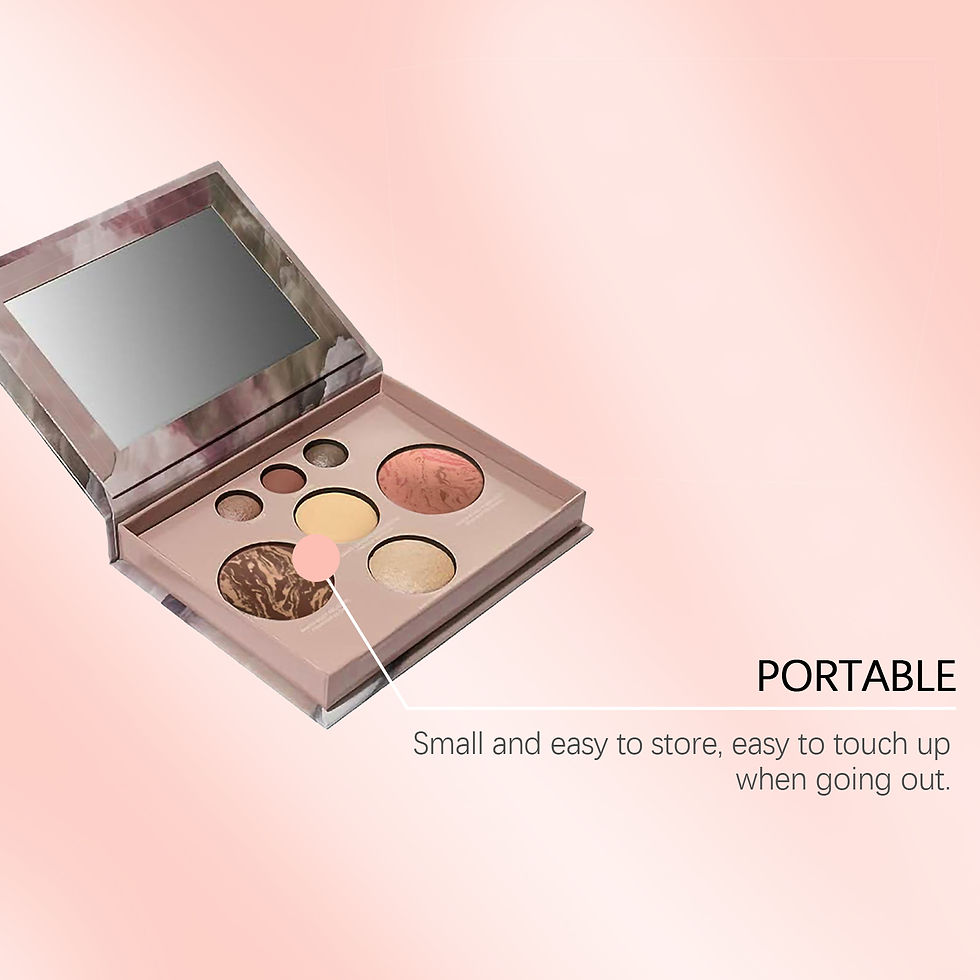 Thumbnail: Makeup Palette 7 Colors Eyeshadow Blush Highlighter Contour Palette All in One