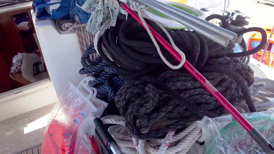 I emptied the locker