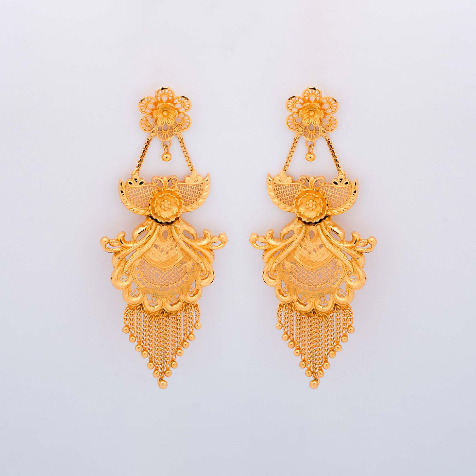 Thumbnail: Jalwork petels earring
