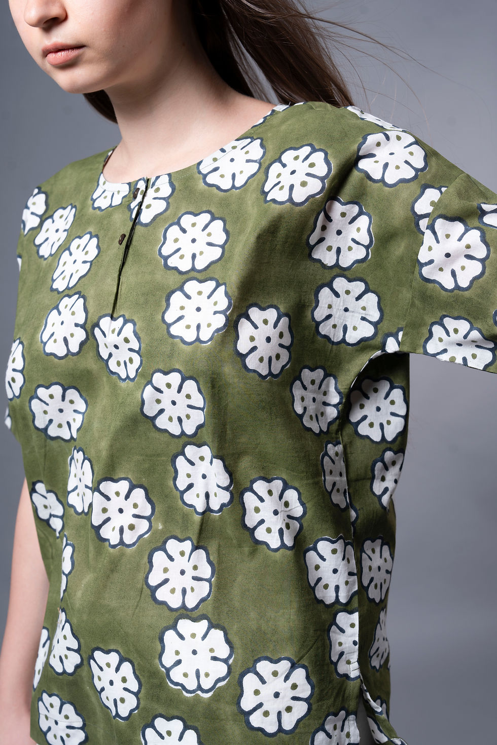 Thumbnail: floral block print