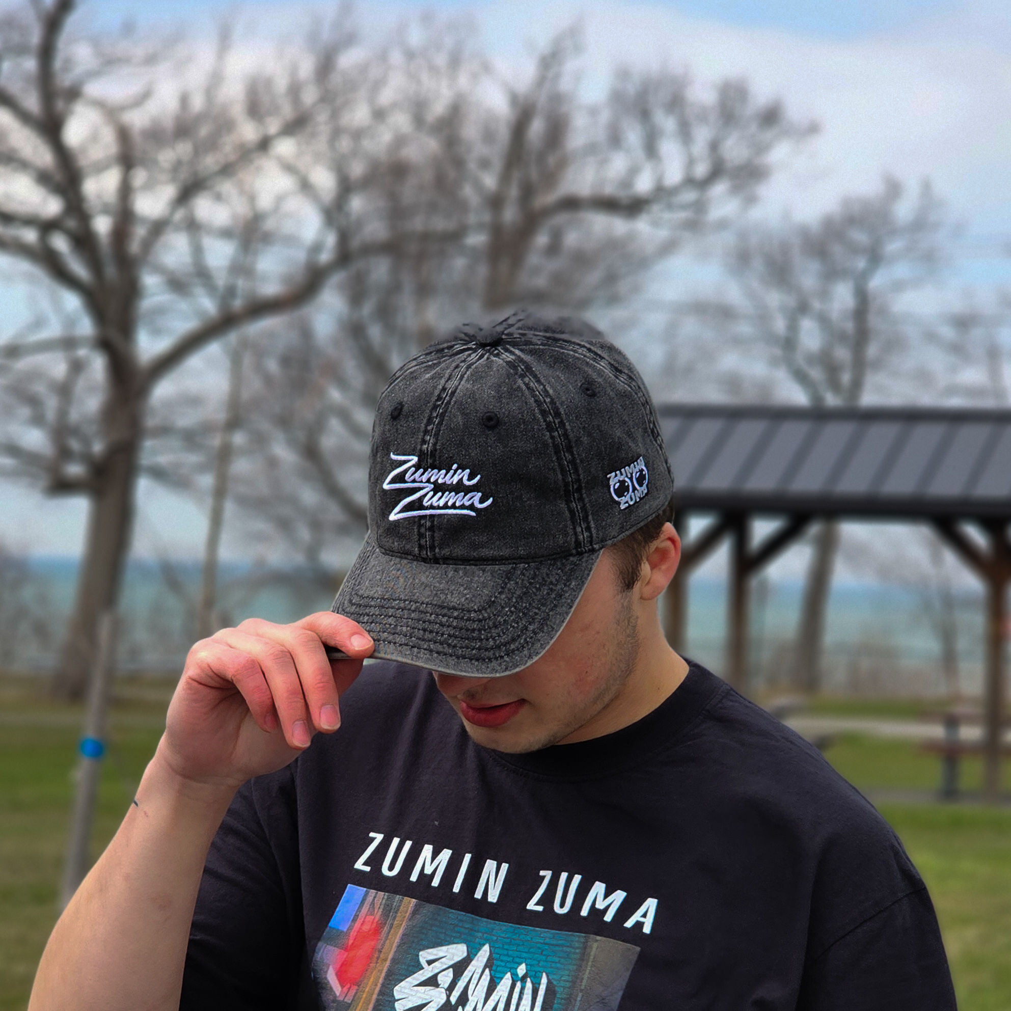 ZZ logo dad hat