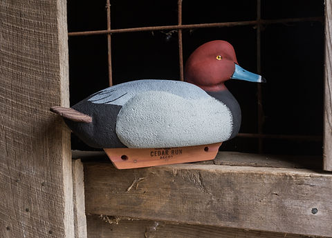 Redhead Gunner Decoy | Cedar Run Decoy Co.