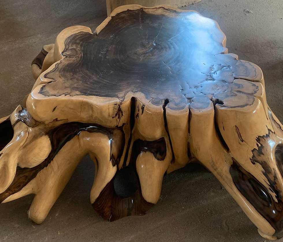 sono wood coffee table