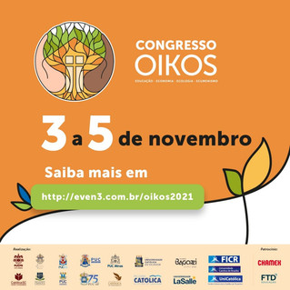 Congresso Oikos abre inscrições para a submissão de trabalhos