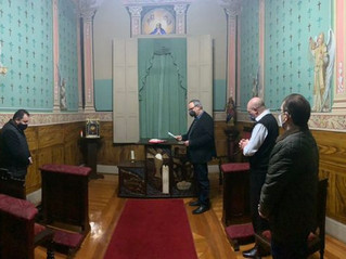 Novo Ecônomo da Mitra presta juramento oficial