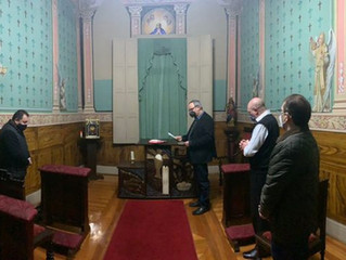 Novo Ecônomo da Mitra presta juramento oficial