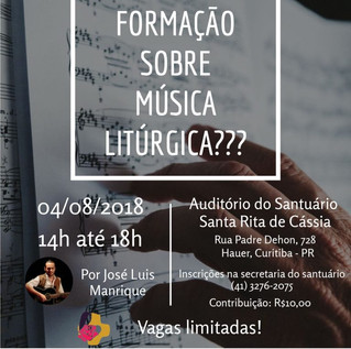 Formação sobre Música Litúrgica