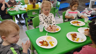 Breakfast at New Creations Child Care