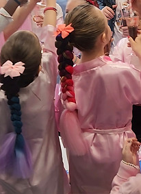 Cotton Candy Couture Braid