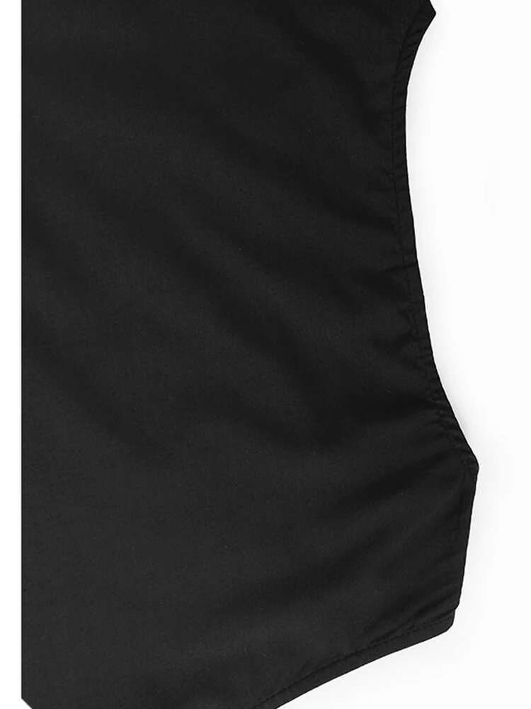 Thumbnail: Sleeveless Drawstring Maxi Dress