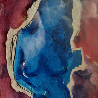 Christina Nicola, Study in Blue