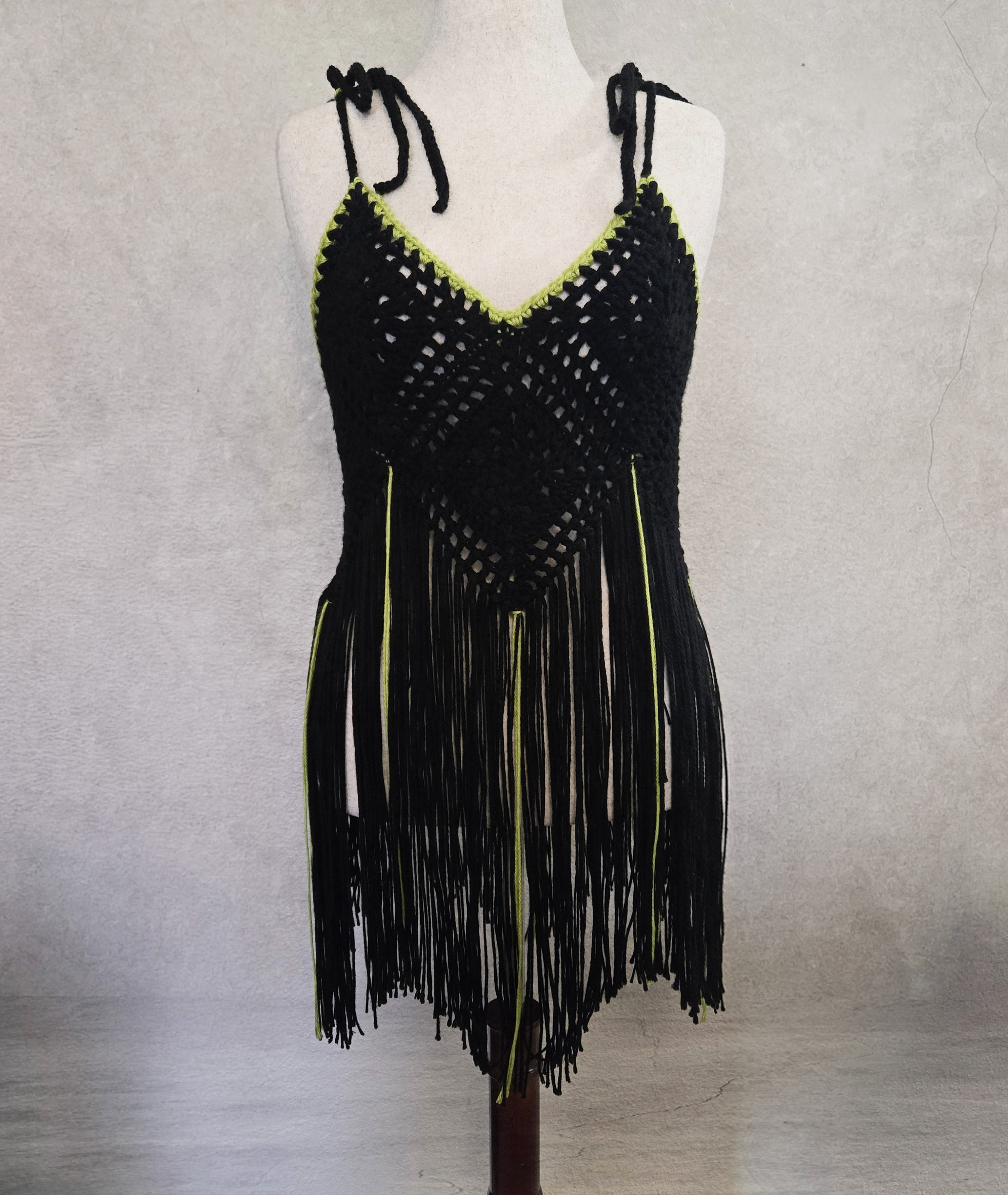 "Midnight Fringe" Tank
