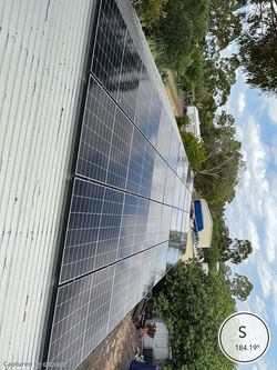 Tindo Solar installed on roof in Dalby