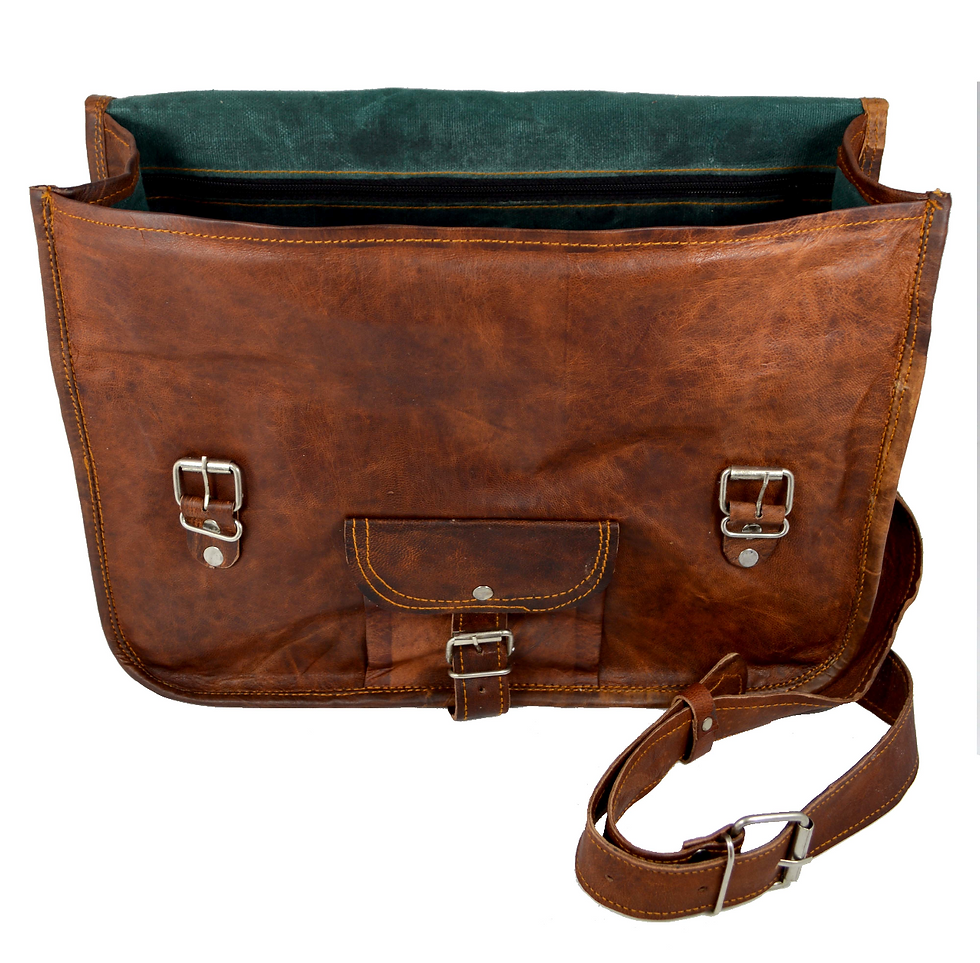 Thumbnail: 15" Wide Classic Satchel w/Top Handle 15WSHWP