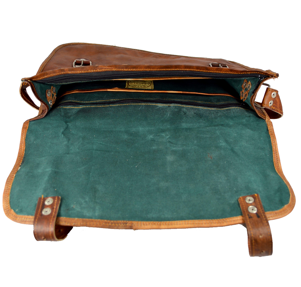 Thumbnail: 15" Wide Plain Fronted Satchel 15WSNP
