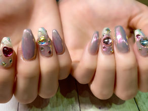 オーロラネイル