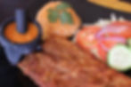 Pechuga empanizada o asada