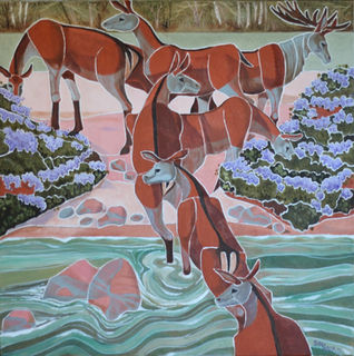 Oil on canvas
100 X100 cm
2021

British artist
Contemporary Art
Figurative art
Wildlife art
Scottish wildlife art
Red deer art

Animal Art by Sinclair Webster Artist