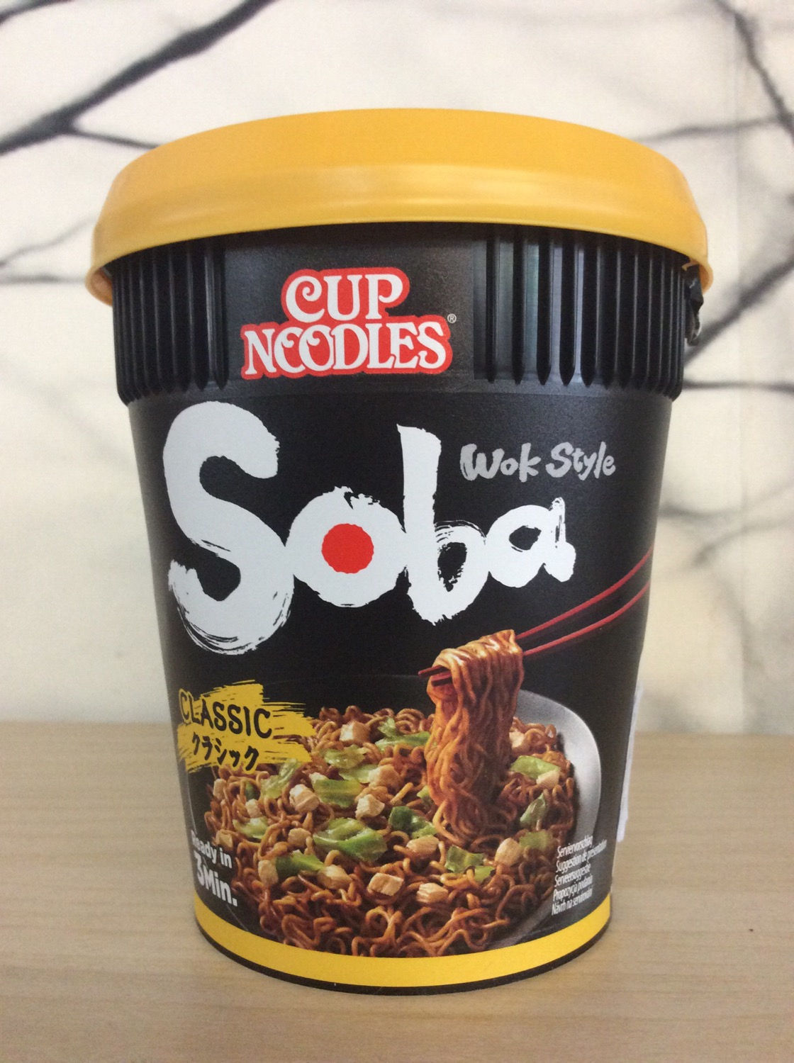Instant Cup Noodles Soba Classic Nissin 90g