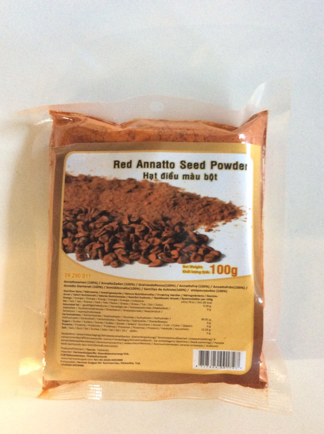 Red Annatto Seed Powder 100g