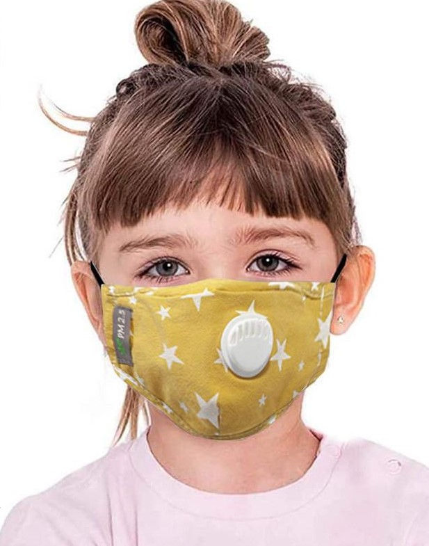 Thumbnail: Facemask, children - filter, air valve, adjustable band, adjustable nose