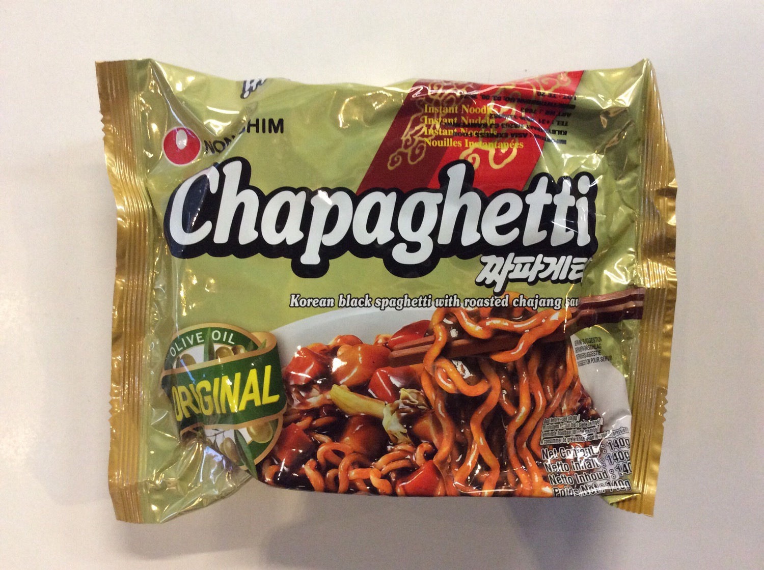 Instant Noodles Chapaghetti Nongshim 140g