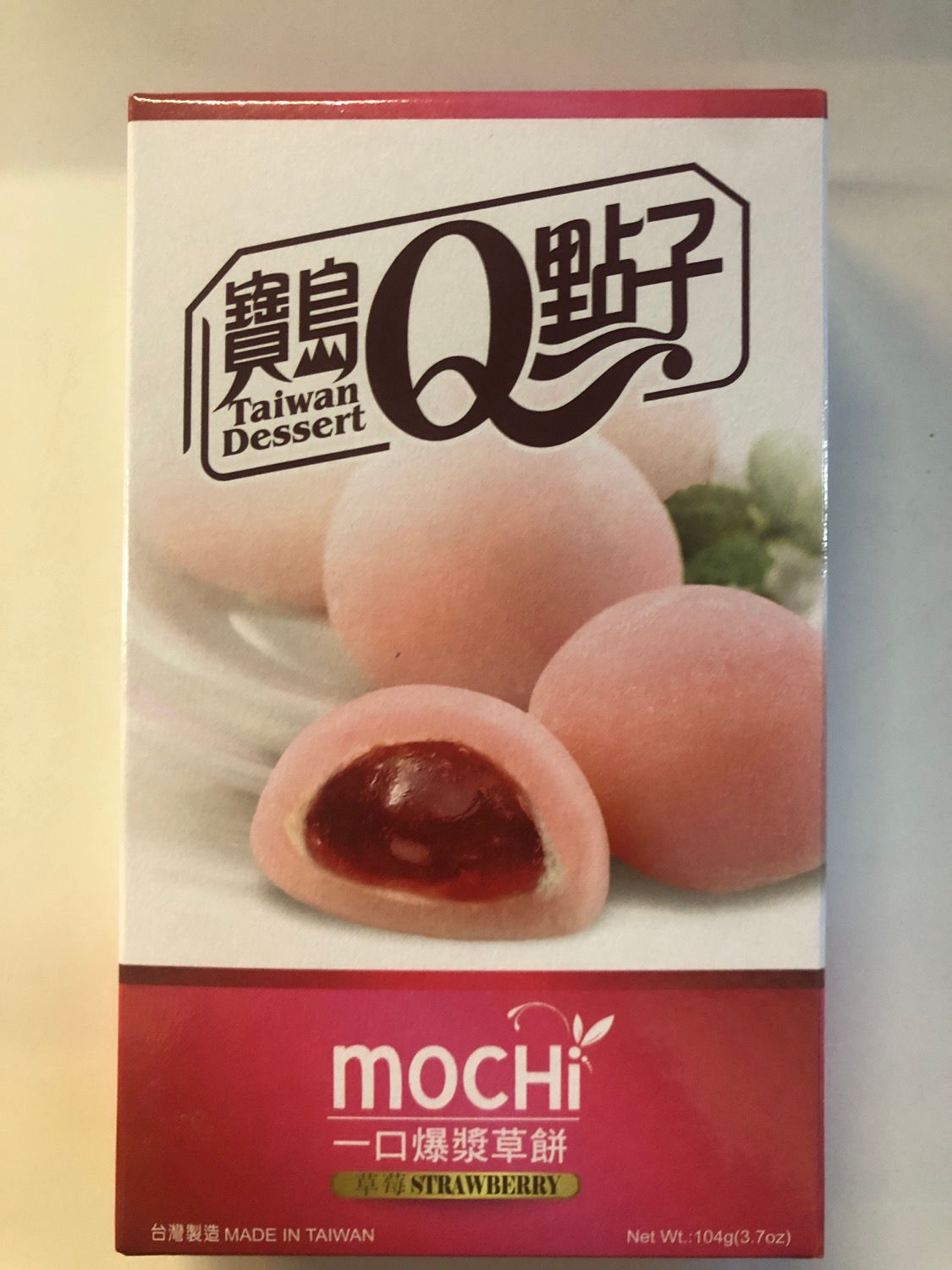 Mochi Strawberry 104g