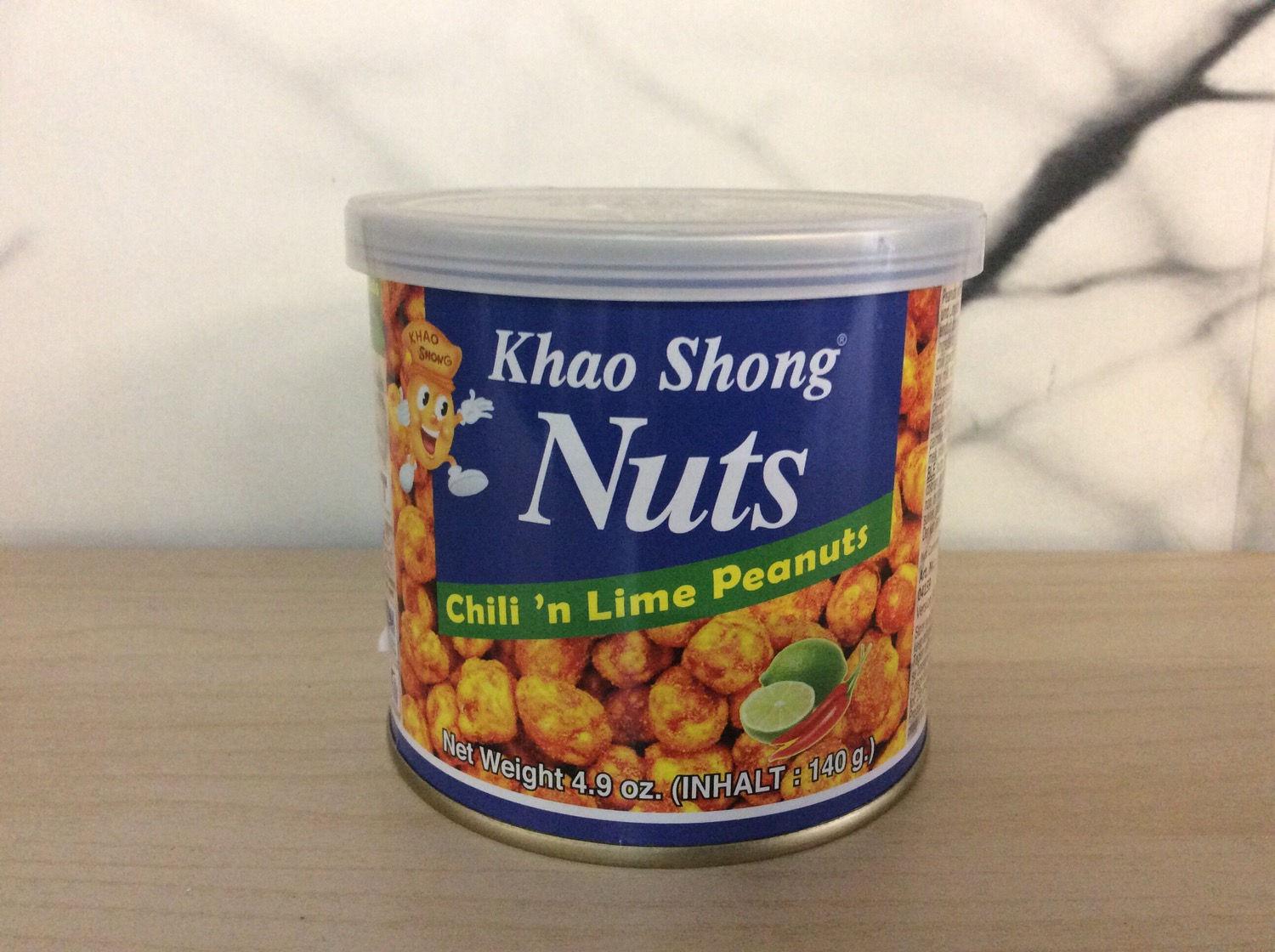 Chili ‘n Lime Peanuts Khao Shong 140g