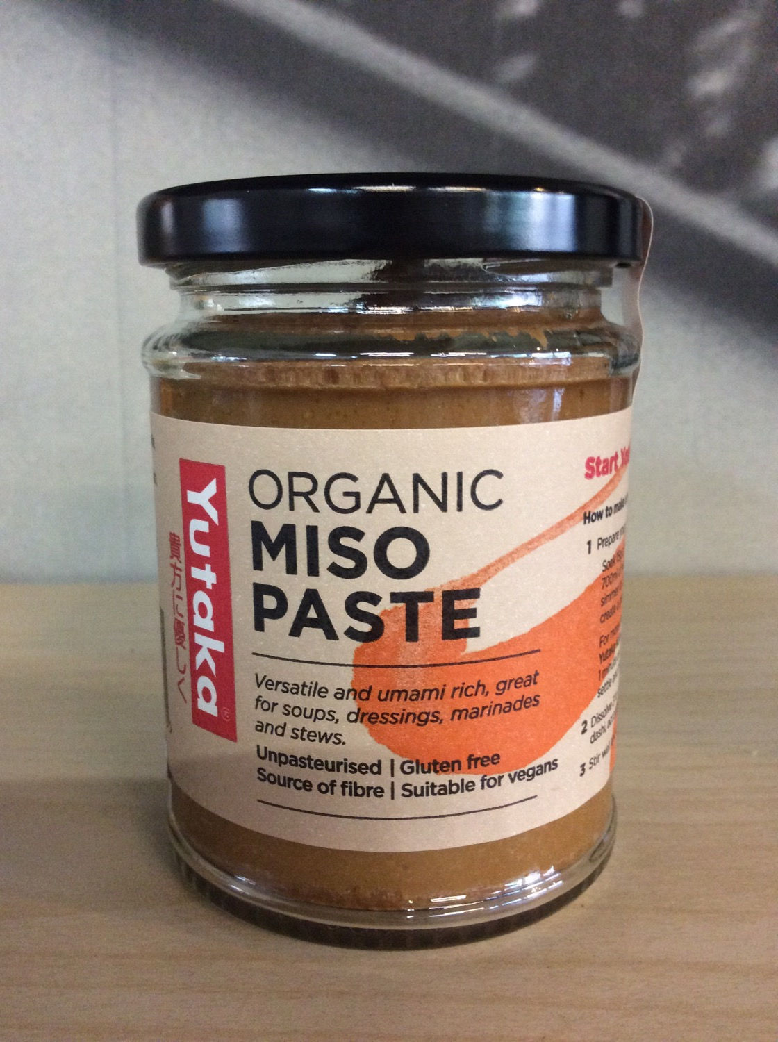 Organic Miso Paste Yutaka 300g
