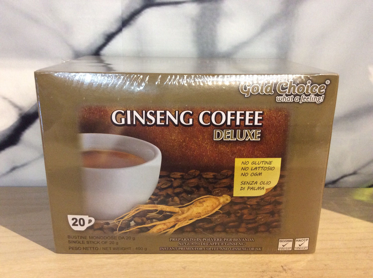 Ginseng Coffee Golden Choice with Sugar 400g