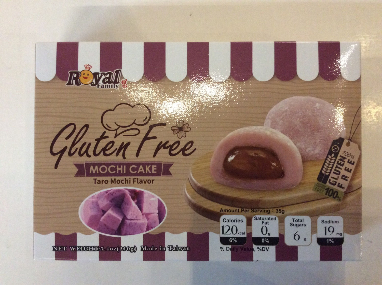 Taro Mochi Gluten Free 210g