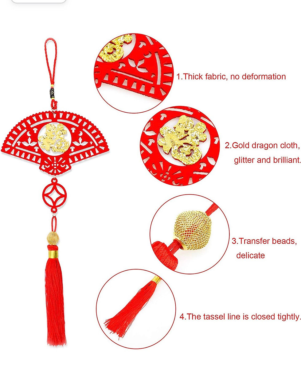 Thumbnail: Hanging Decoration for New Year or Festivals 1 piece 