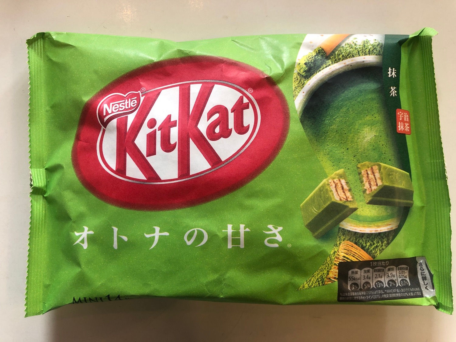 KitKat Matcha Nestle 11pcs 124g
